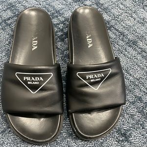 Prada pool slides